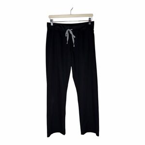 FIGS Livingston Scrub Pants Black M T21003 Technical Collection Straight Leg
